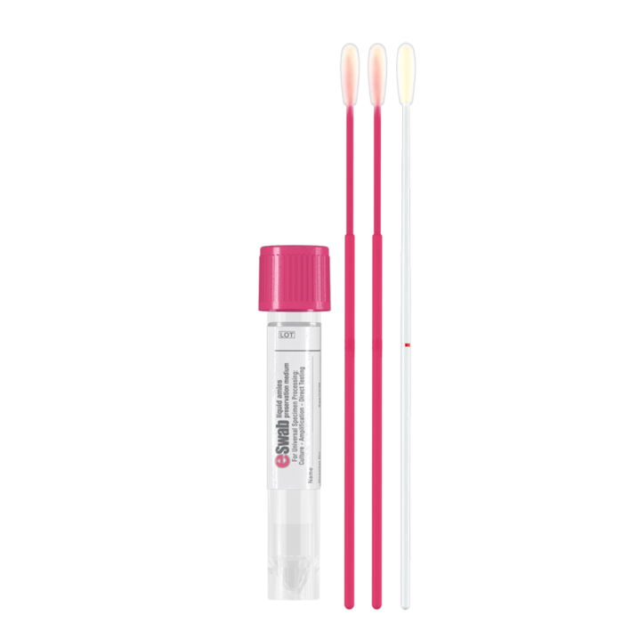 eSwab with three Flocked Swabs